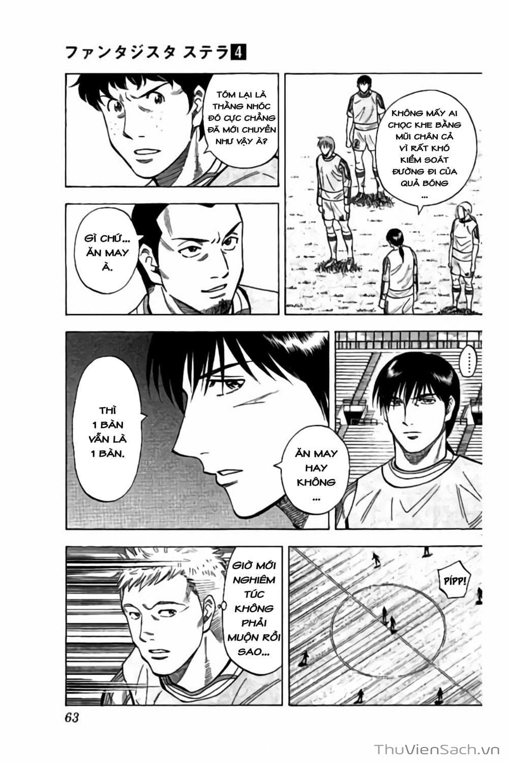 Truyện Tranh Vũ Điệu Trên Sân Cỏ - Fantasista Stella trang 2