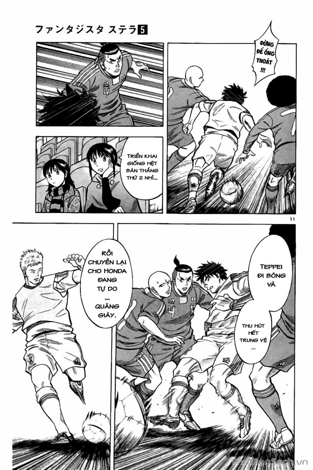 Truyện Tranh Vũ Điệu Trên Sân Cỏ - Fantasista Stella trang 2