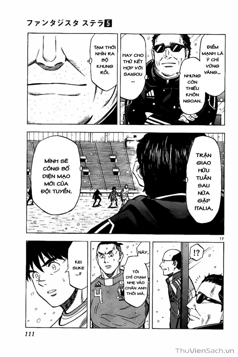 Truyện Tranh Vũ Điệu Trên Sân Cỏ - Fantasista Stella trang 2