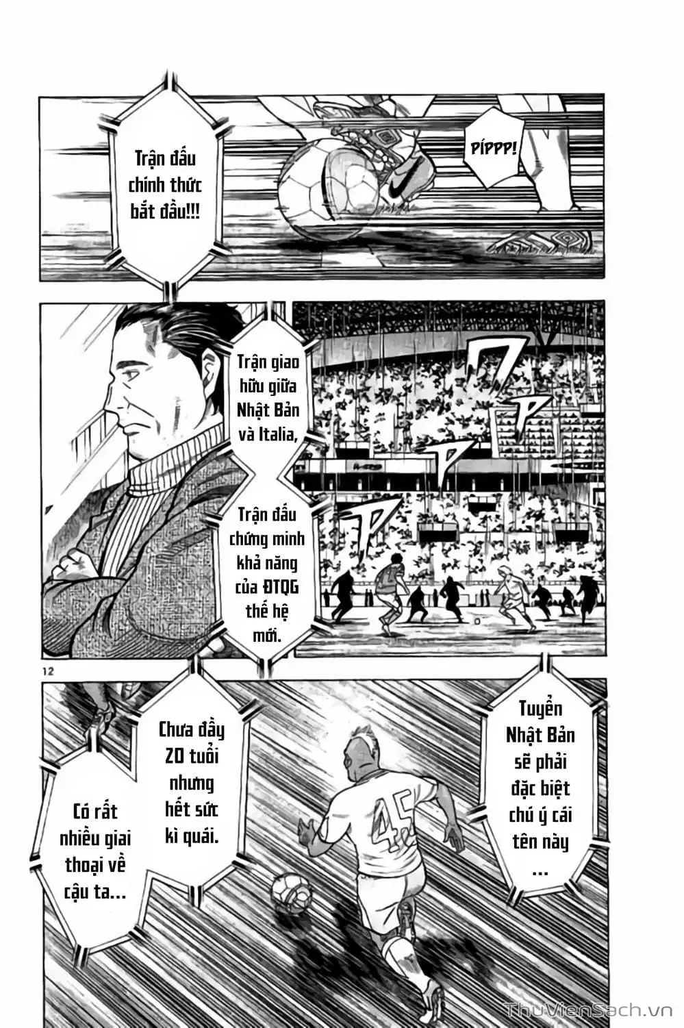 Truyện Tranh Vũ Điệu Trên Sân Cỏ - Fantasista Stella trang 2