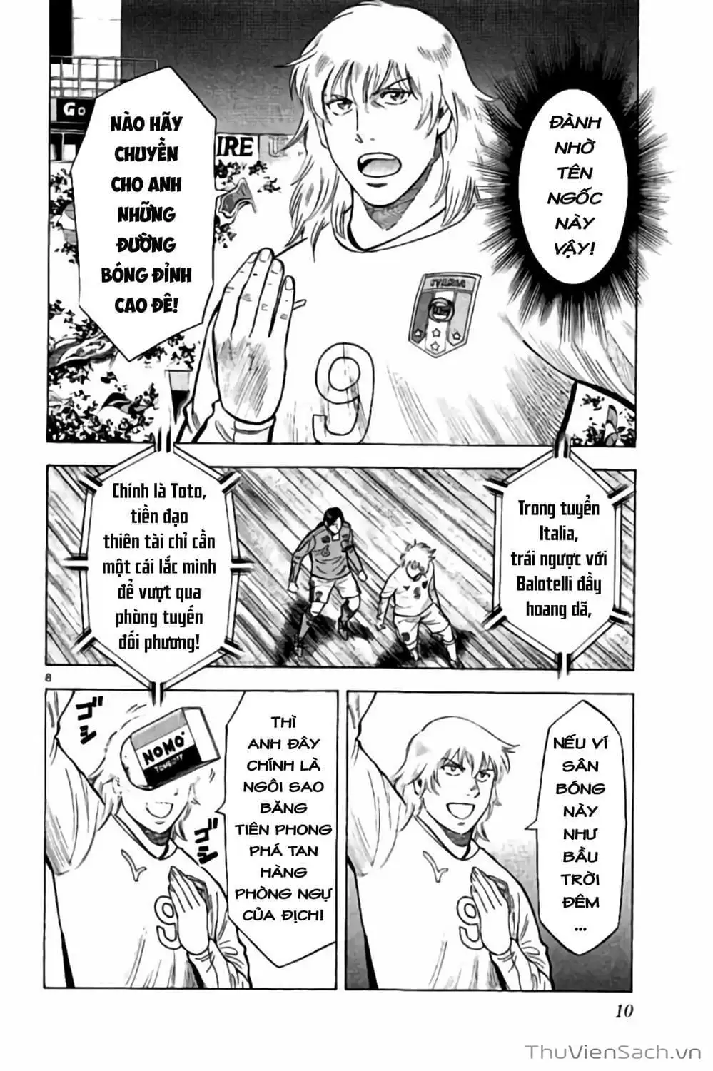 Truyện Tranh Vũ Điệu Trên Sân Cỏ - Fantasista Stella trang 2