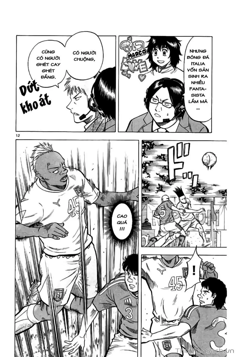 Truyện Tranh Vũ Điệu Trên Sân Cỏ - Fantasista Stella trang 2