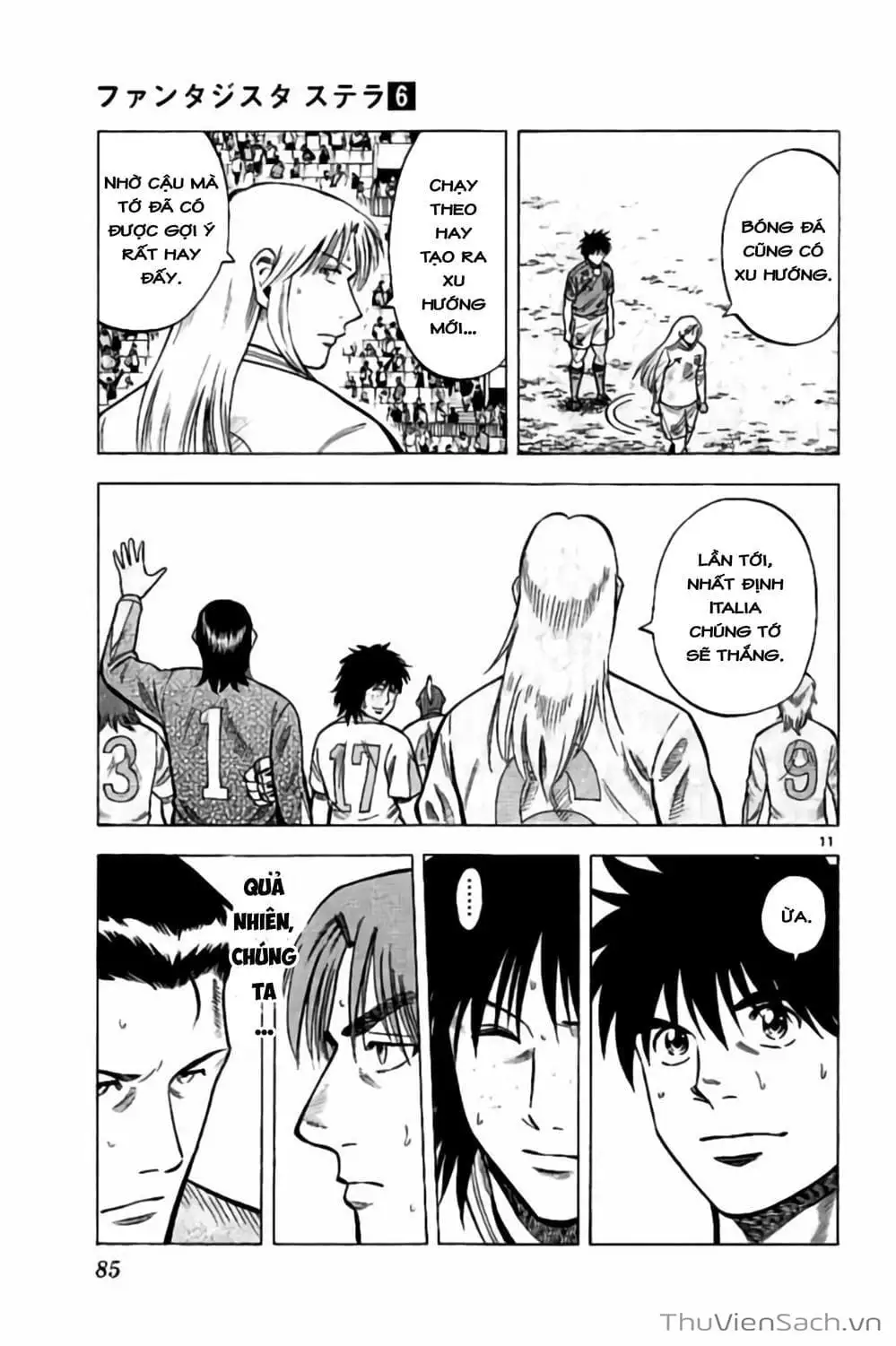Truyện Tranh Vũ Điệu Trên Sân Cỏ - Fantasista Stella trang 2