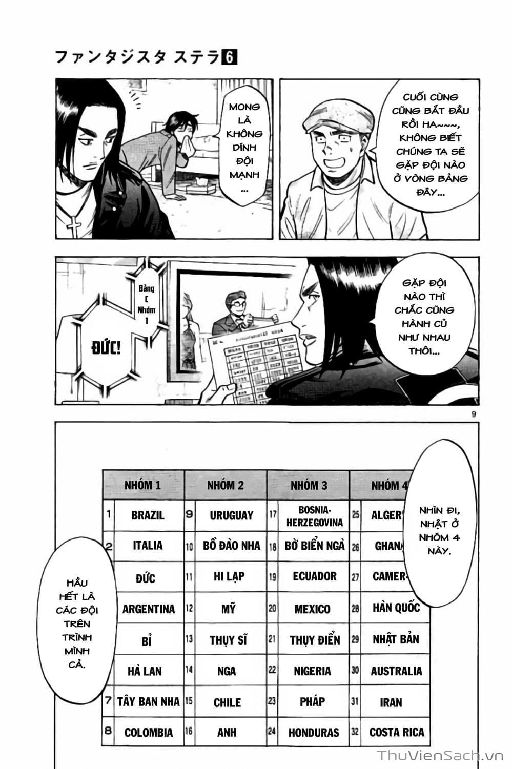 Truyện Tranh Vũ Điệu Trên Sân Cỏ - Fantasista Stella trang 2