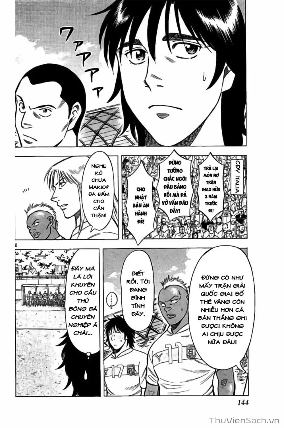 Truyện Tranh Vũ Điệu Trên Sân Cỏ - Fantasista Stella trang 2