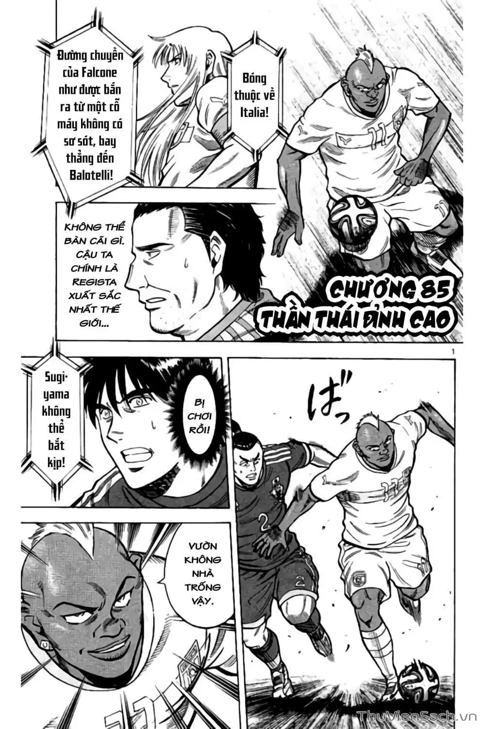 Truyện Tranh Vũ Điệu Trên Sân Cỏ - Fantasista Stella trang 2