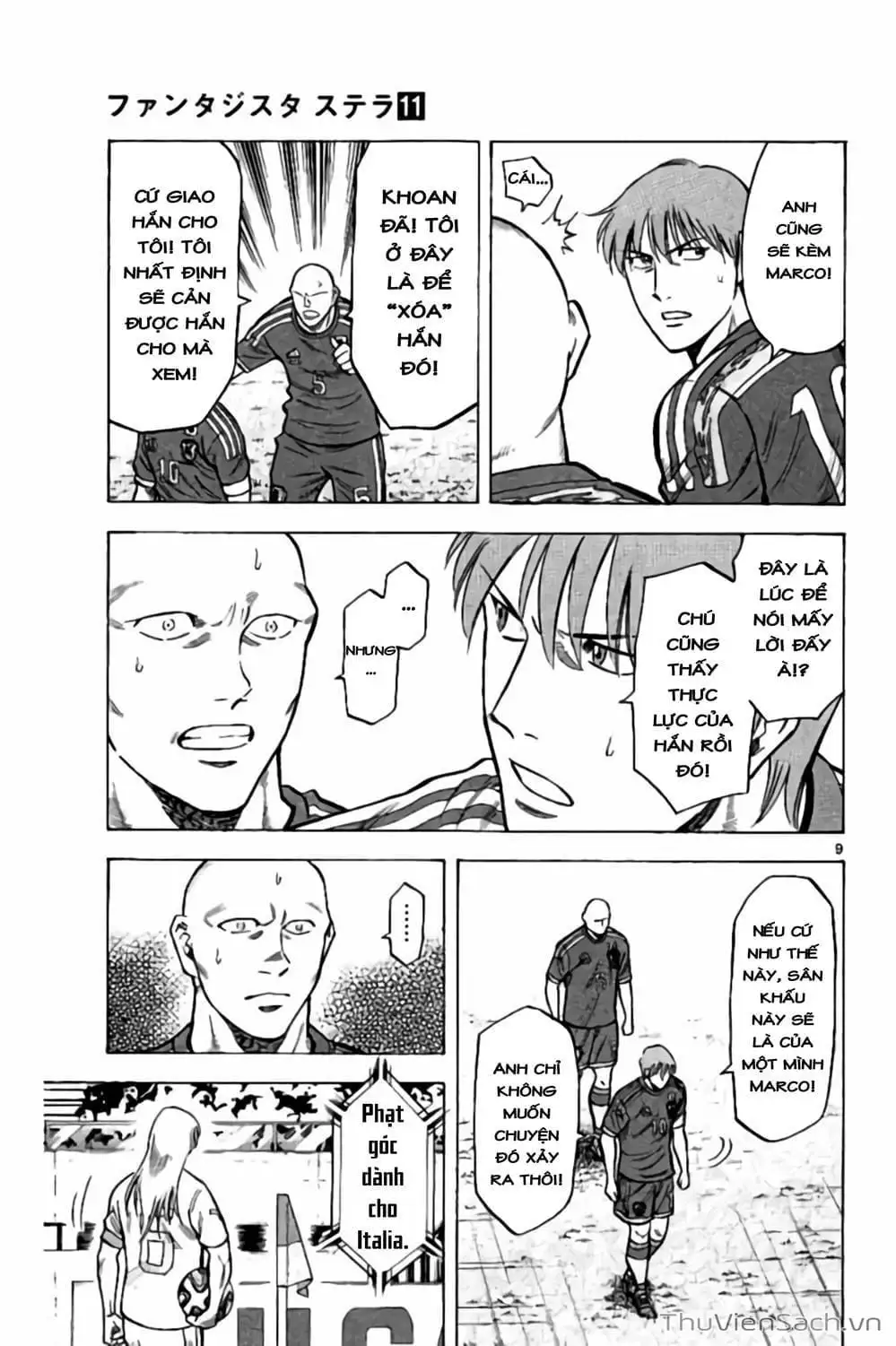 Truyện Tranh Vũ Điệu Trên Sân Cỏ - Fantasista Stella trang 2