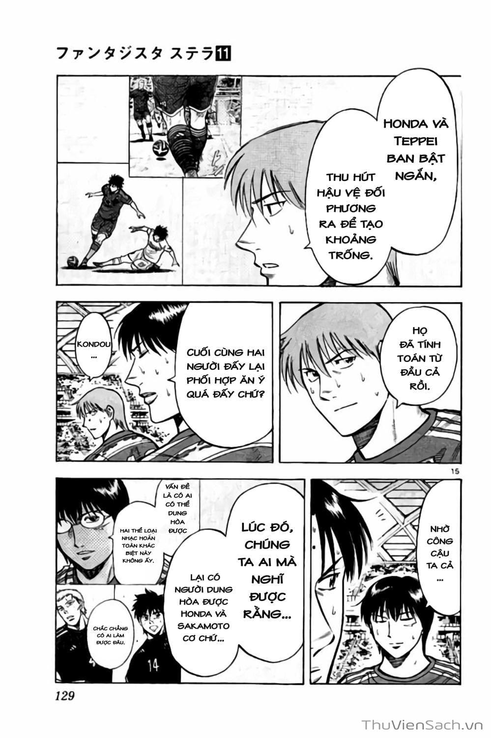 Truyện Tranh Vũ Điệu Trên Sân Cỏ - Fantasista Stella trang 2