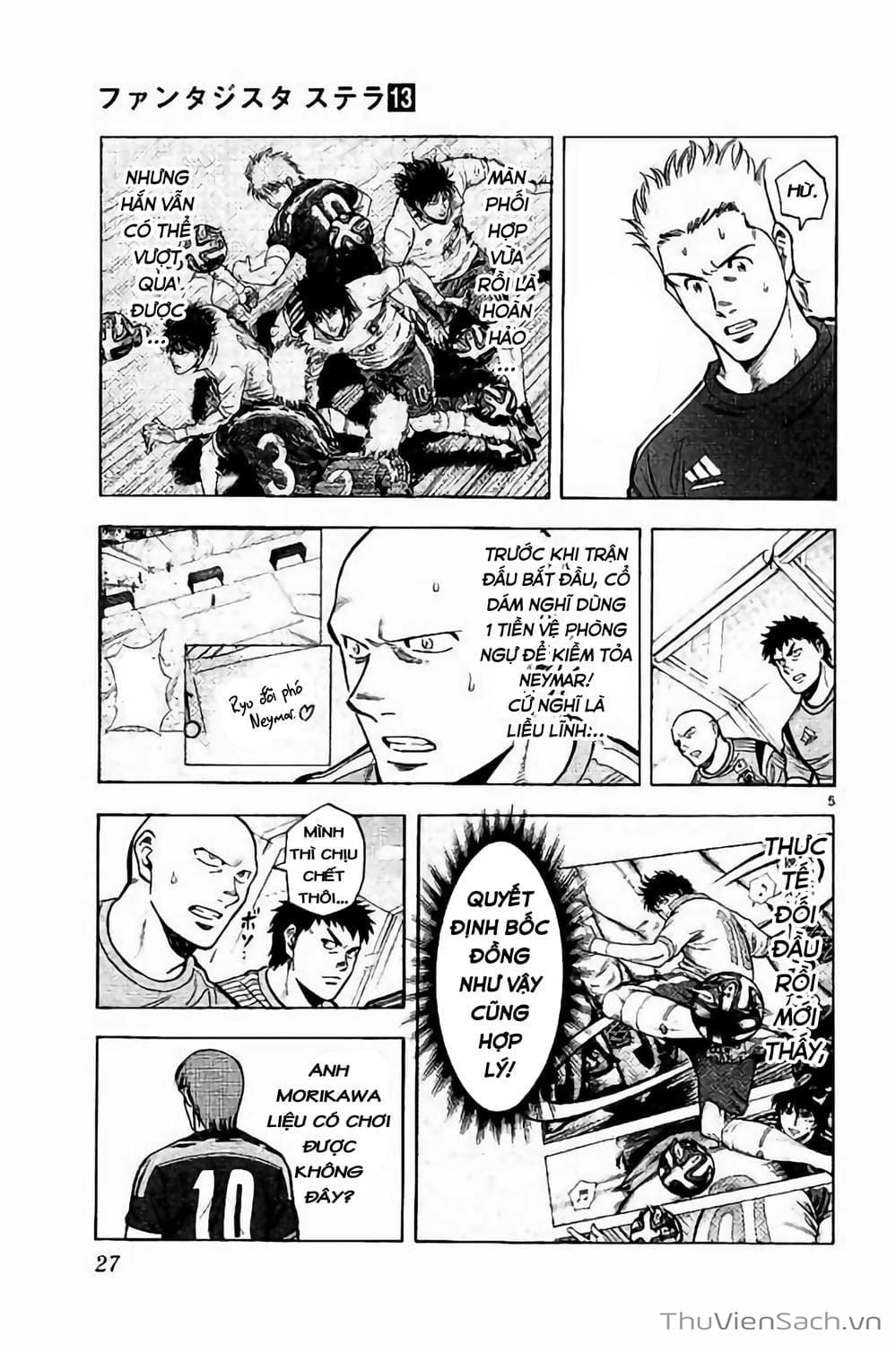 Truyện Tranh Vũ Điệu Trên Sân Cỏ - Fantasista Stella trang 2