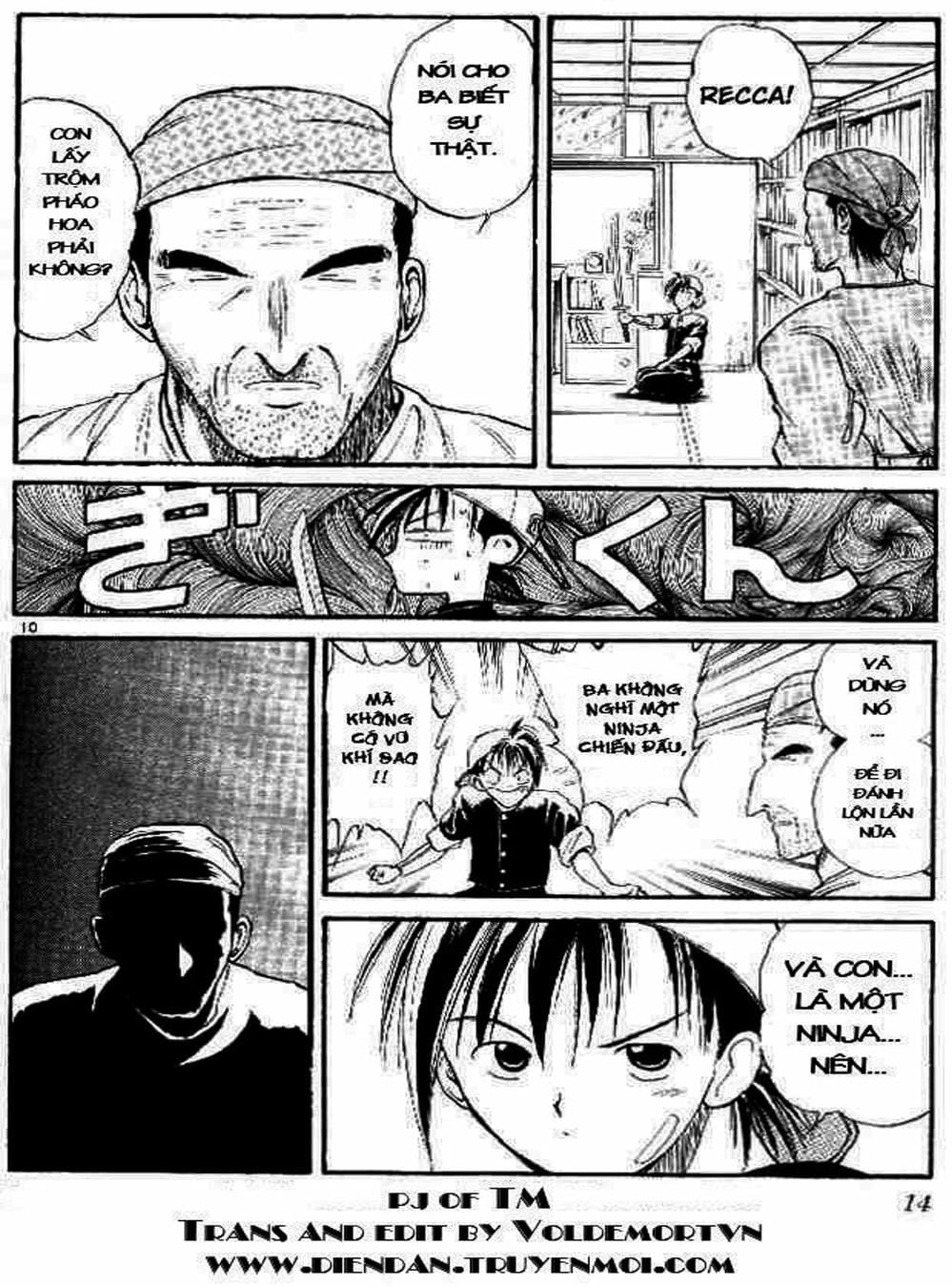 Truyện Tranh Ngọn Lửa Recca - Flame Of Recca trang 9