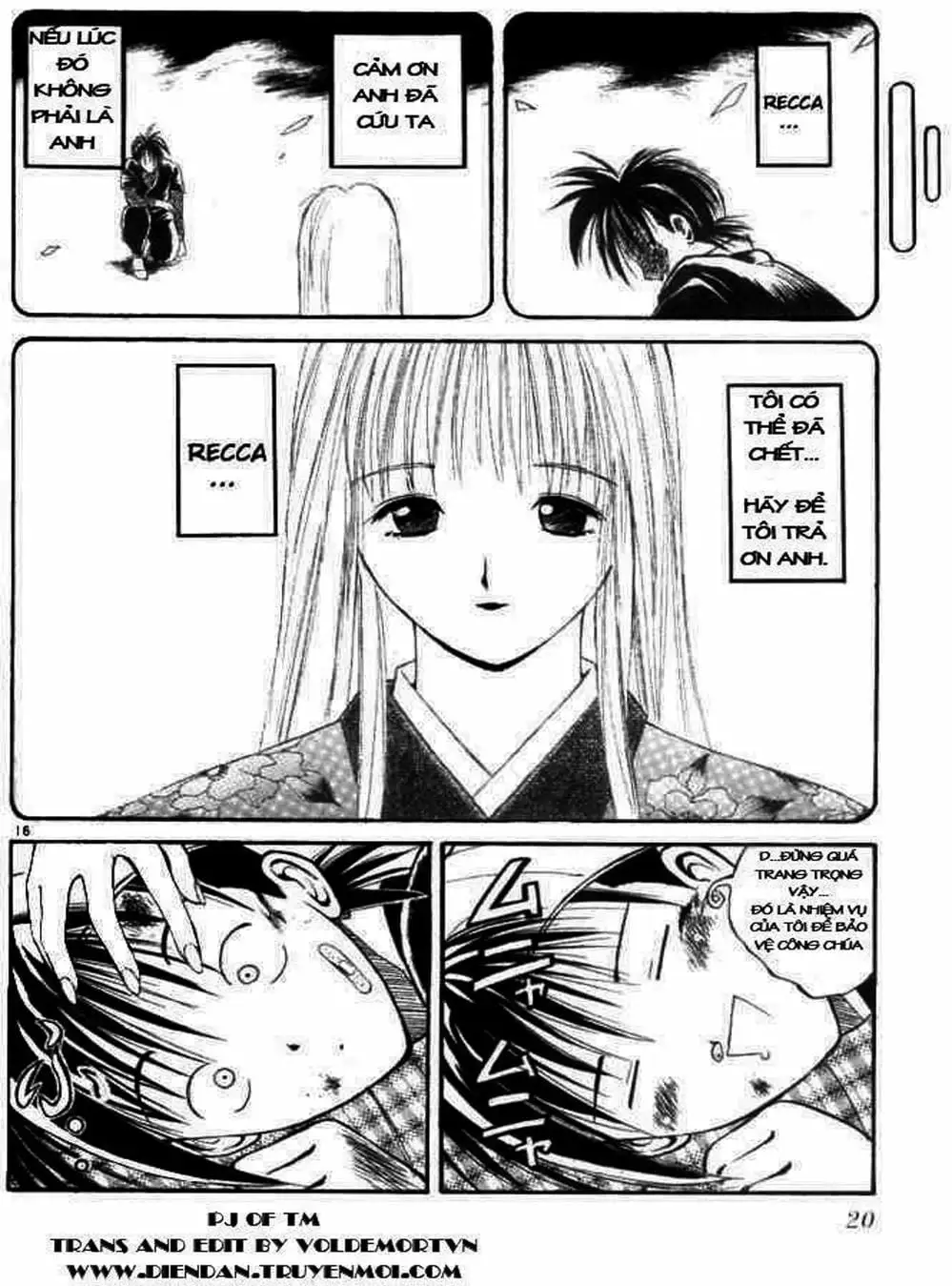 Truyện Tranh Ngọn Lửa Recca - Flame Of Recca trang 9