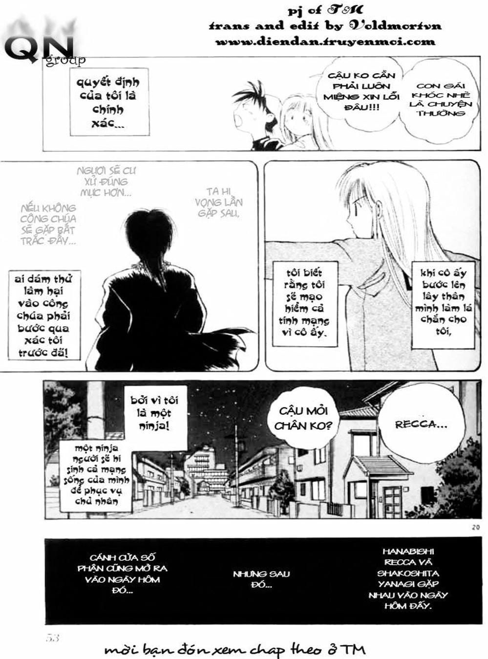 Truyện Tranh Ngọn Lửa Recca - Flame Of Recca trang 9