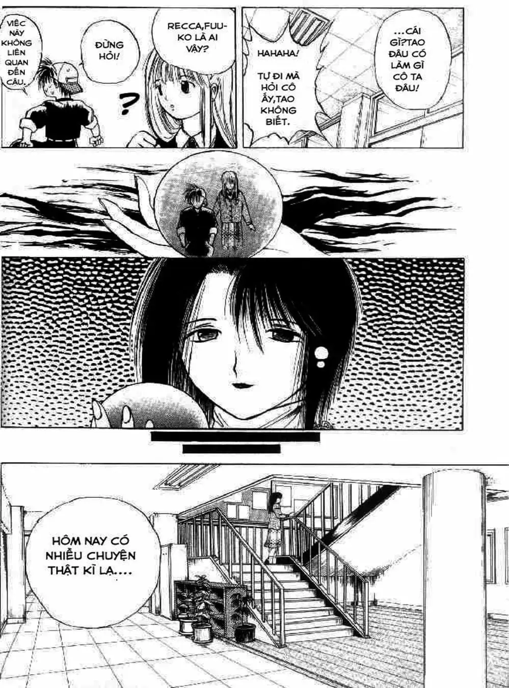 Truyện Tranh Ngọn Lửa Recca - Flame Of Recca trang 9
