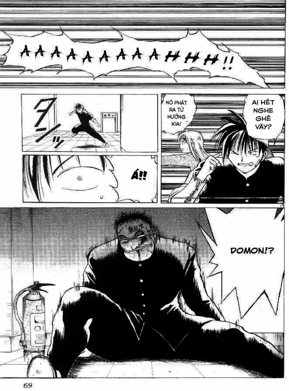 Truyện Tranh Ngọn Lửa Recca - Flame Of Recca trang 9