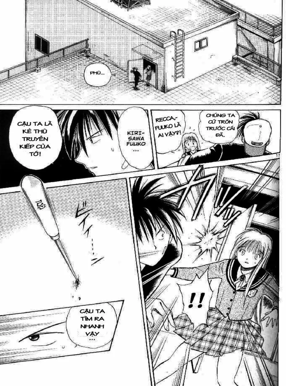 Truyện Tranh Ngọn Lửa Recca - Flame Of Recca trang 9