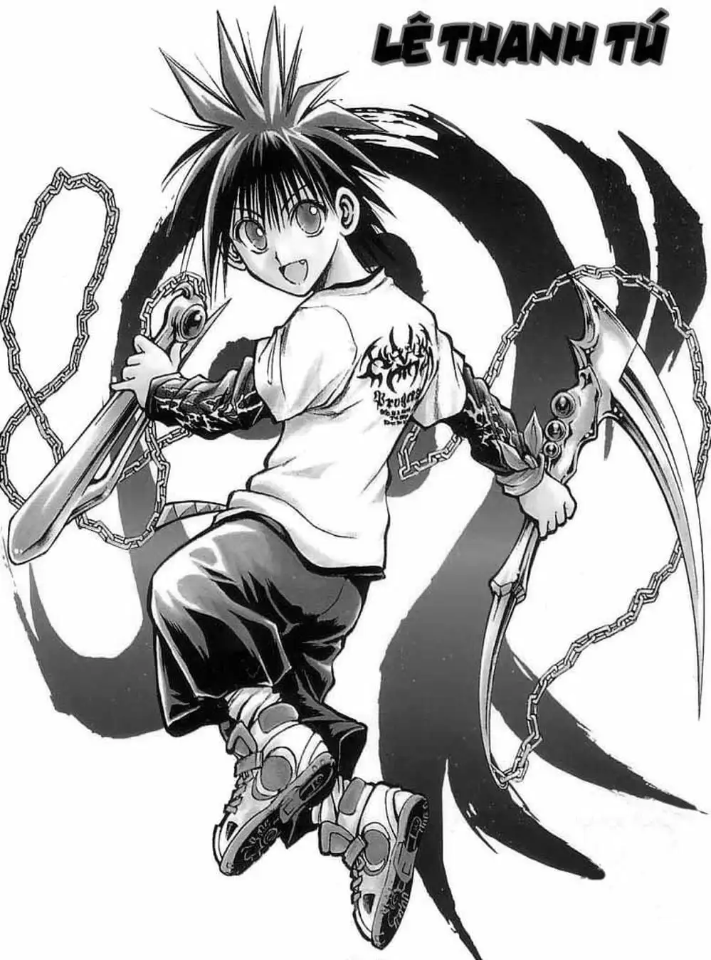 Truyện Tranh Ngọn Lửa Recca - Flame Of Recca trang 9