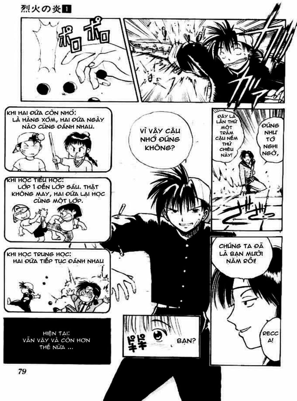 Truyện Tranh Ngọn Lửa Recca - Flame Of Recca trang 9