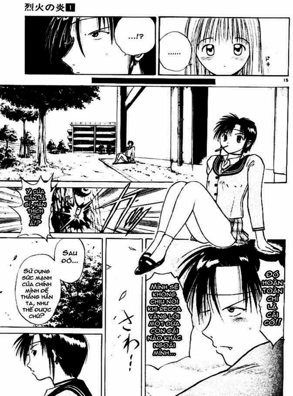 Truyện Tranh Ngọn Lửa Recca - Flame Of Recca trang 9