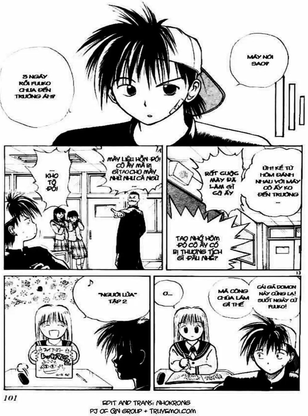 Truyện Tranh Ngọn Lửa Recca - Flame Of Recca trang 9