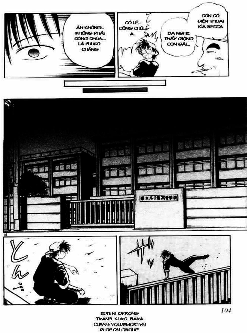 Truyện Tranh Ngọn Lửa Recca - Flame Of Recca trang 9