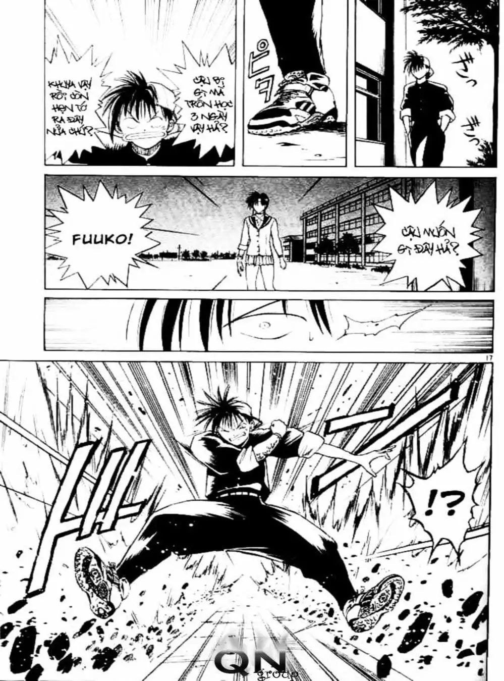 Truyện Tranh Ngọn Lửa Recca - Flame Of Recca trang 9