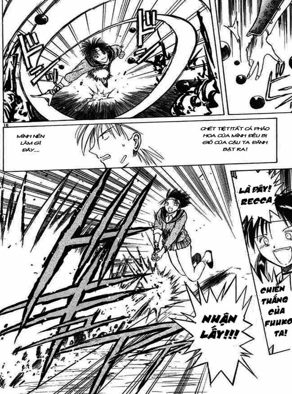 Truyện Tranh Ngọn Lửa Recca - Flame Of Recca trang 9