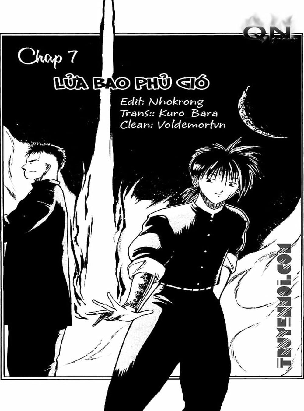 Truyện Tranh Ngọn Lửa Recca - Flame Of Recca trang 9