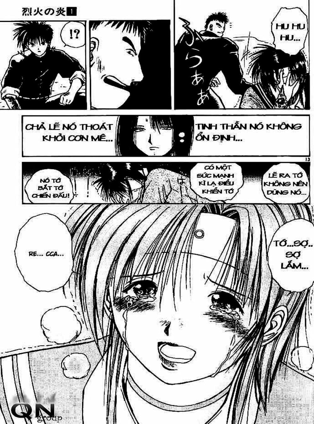 Truyện Tranh Ngọn Lửa Recca - Flame Of Recca trang 9