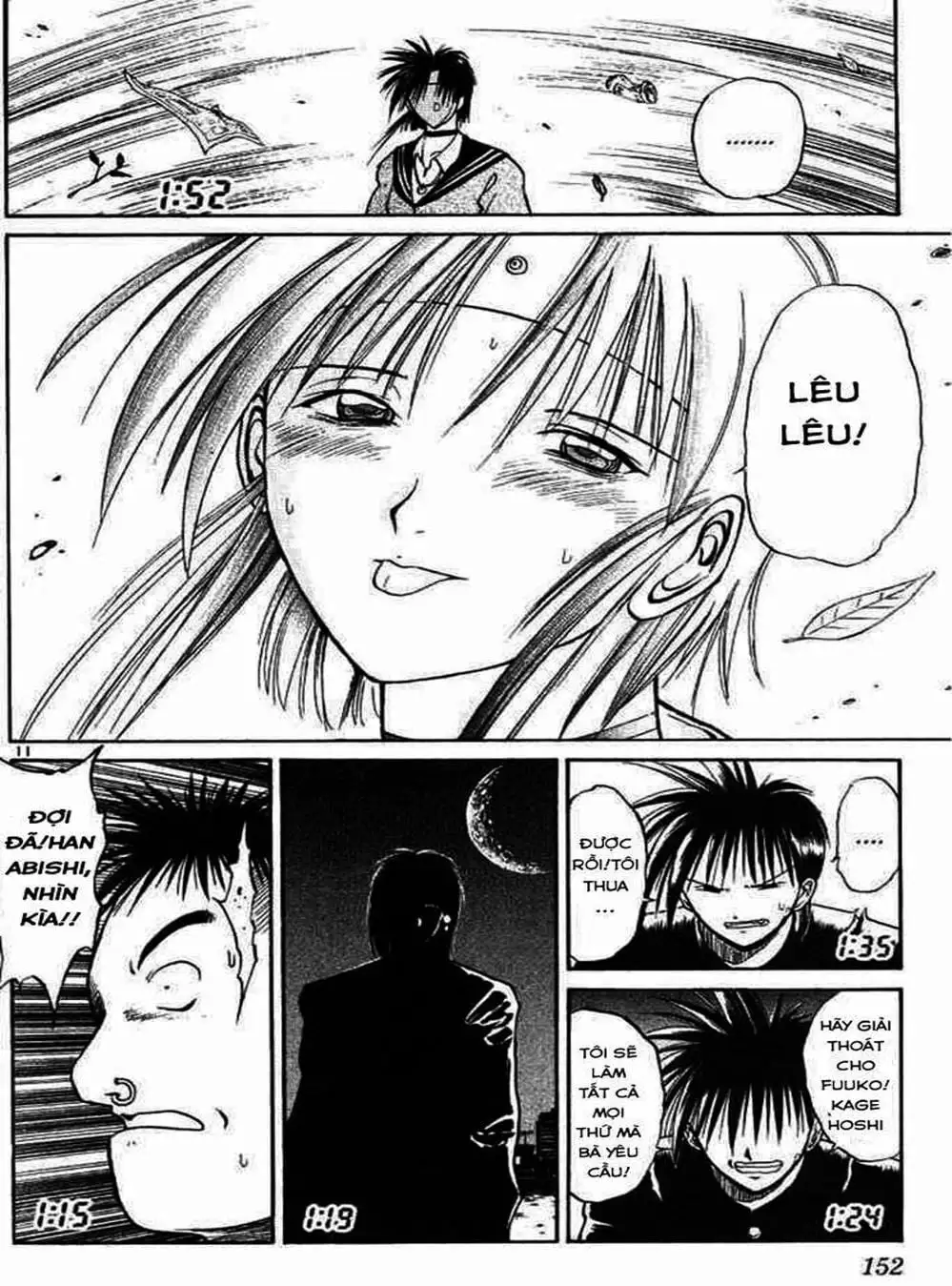 Truyện Tranh Ngọn Lửa Recca - Flame Of Recca trang 9