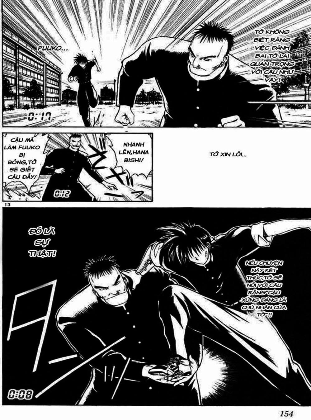 Truyện Tranh Ngọn Lửa Recca - Flame Of Recca trang 9