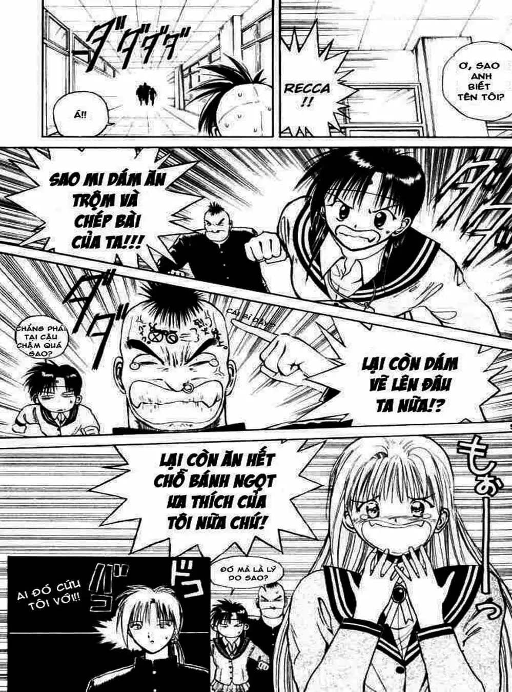 Truyện Tranh Ngọn Lửa Recca - Flame Of Recca trang 9