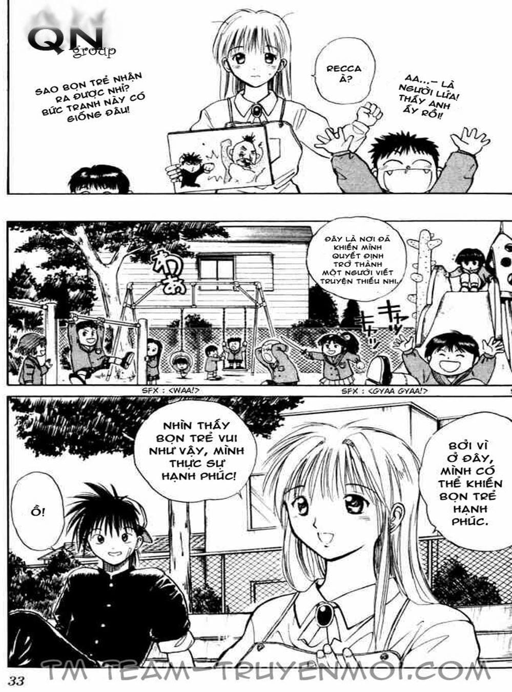 Truyện Tranh Ngọn Lửa Recca - Flame Of Recca trang 9