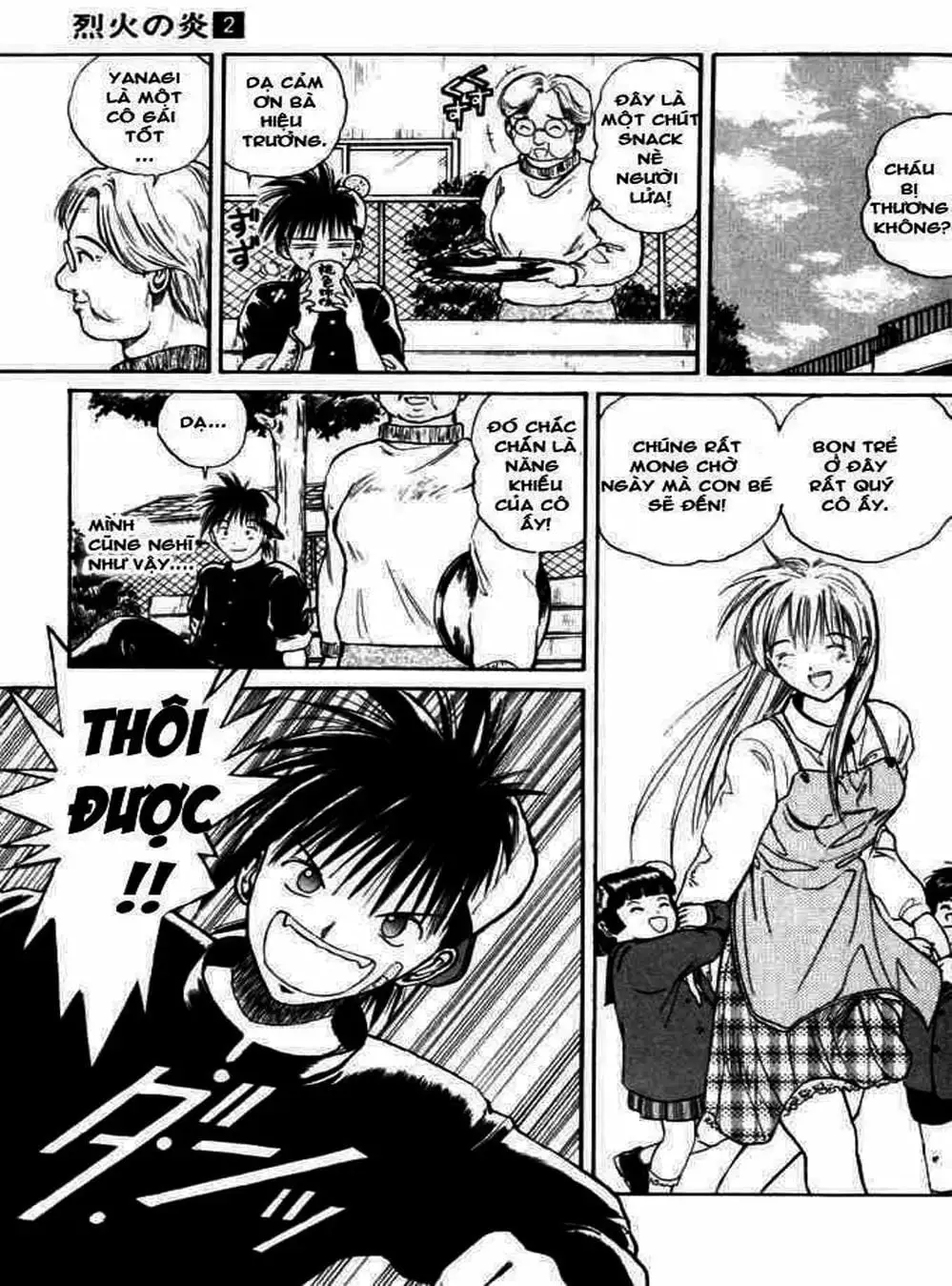 Truyện Tranh Ngọn Lửa Recca - Flame Of Recca trang 9