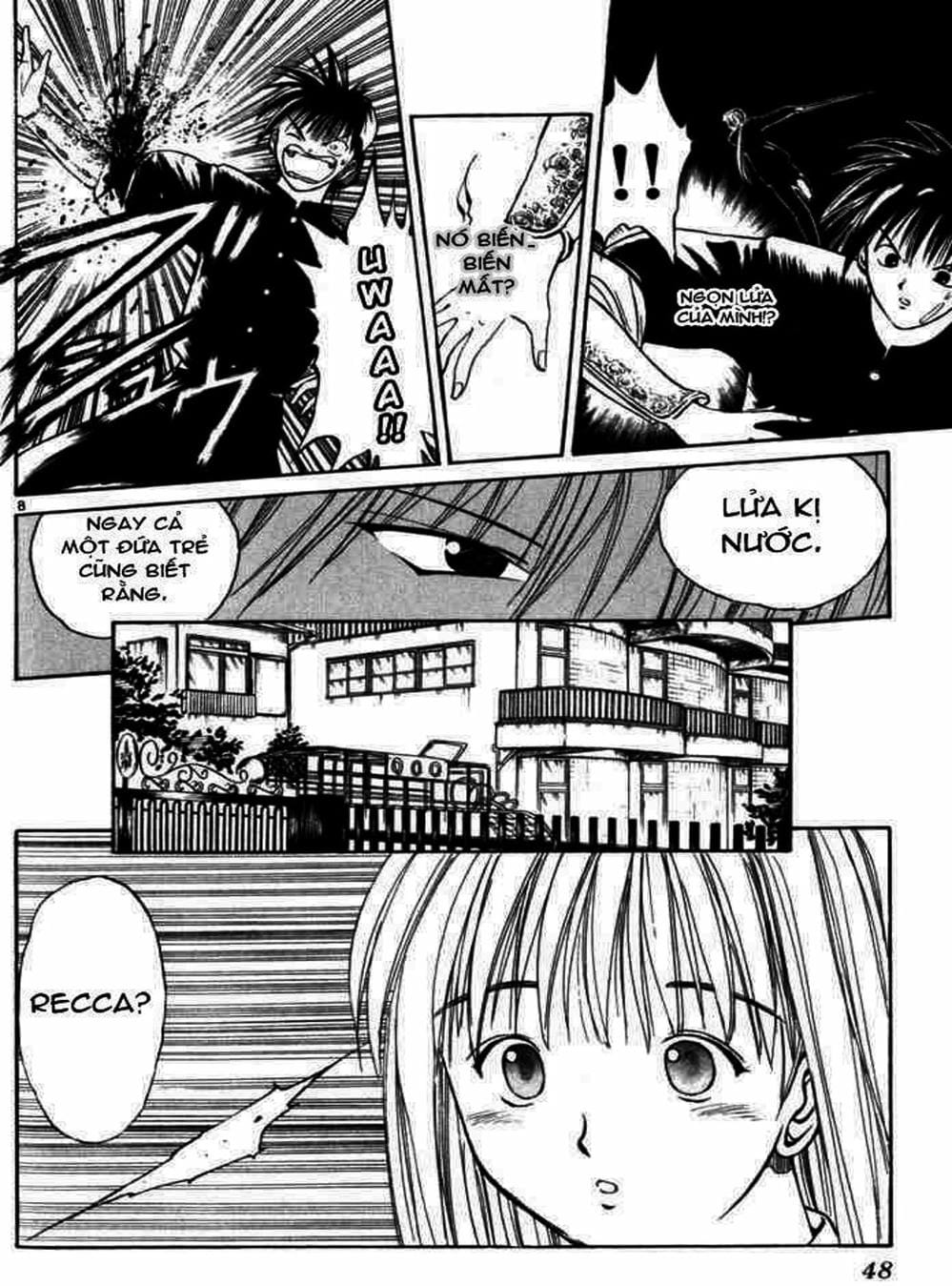 Truyện Tranh Ngọn Lửa Recca - Flame Of Recca trang 9