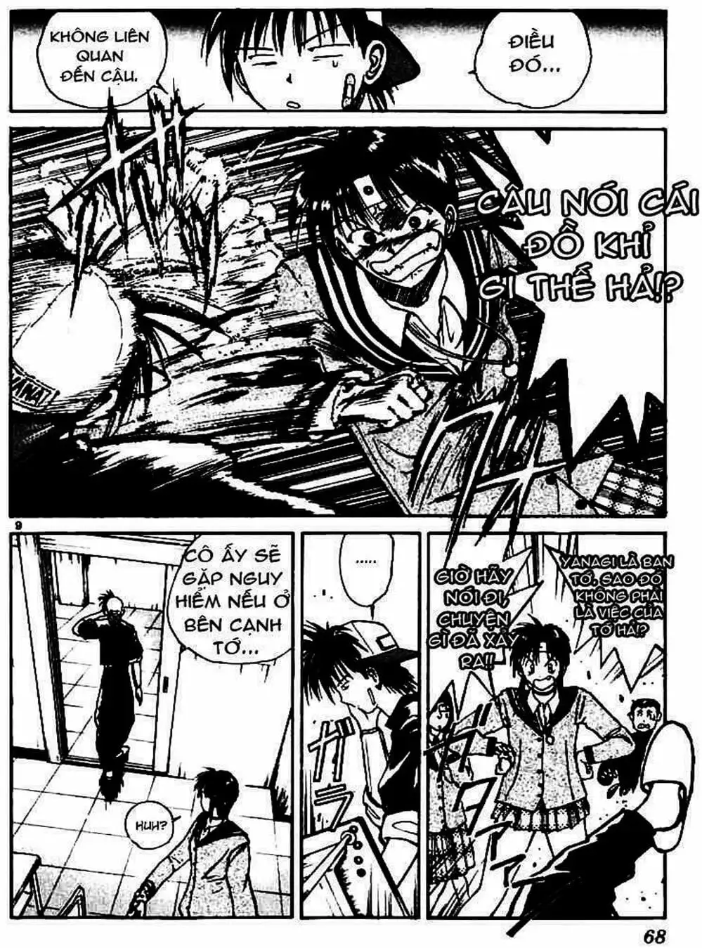 Truyện Tranh Ngọn Lửa Recca - Flame Of Recca trang 9