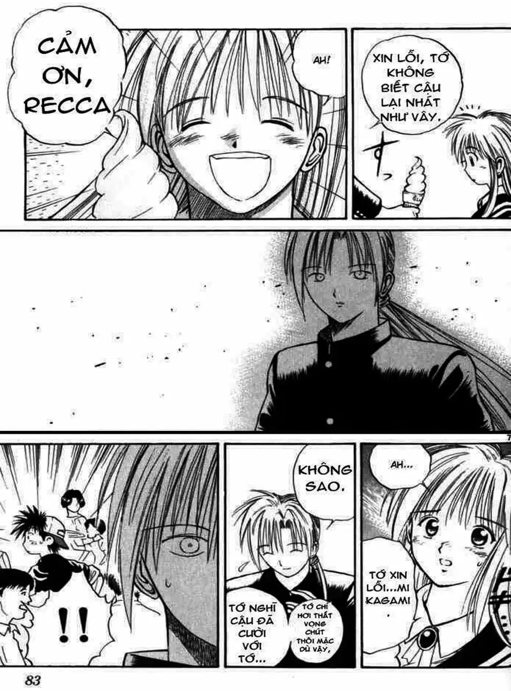 Truyện Tranh Ngọn Lửa Recca - Flame Of Recca trang 9