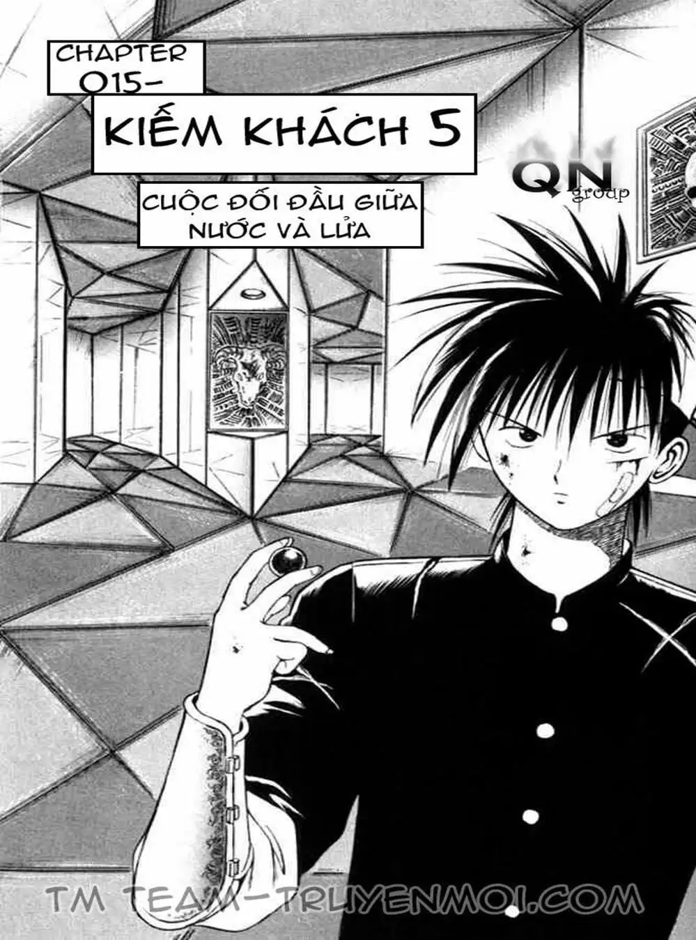 Truyện Tranh Ngọn Lửa Recca - Flame Of Recca trang 9