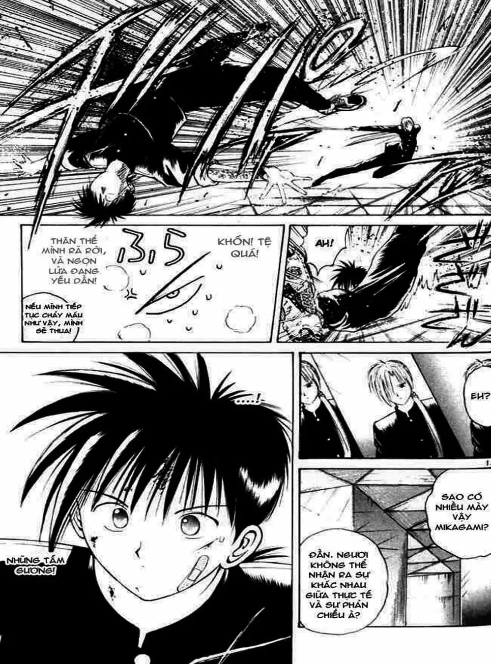 Truyện Tranh Ngọn Lửa Recca - Flame Of Recca trang 9