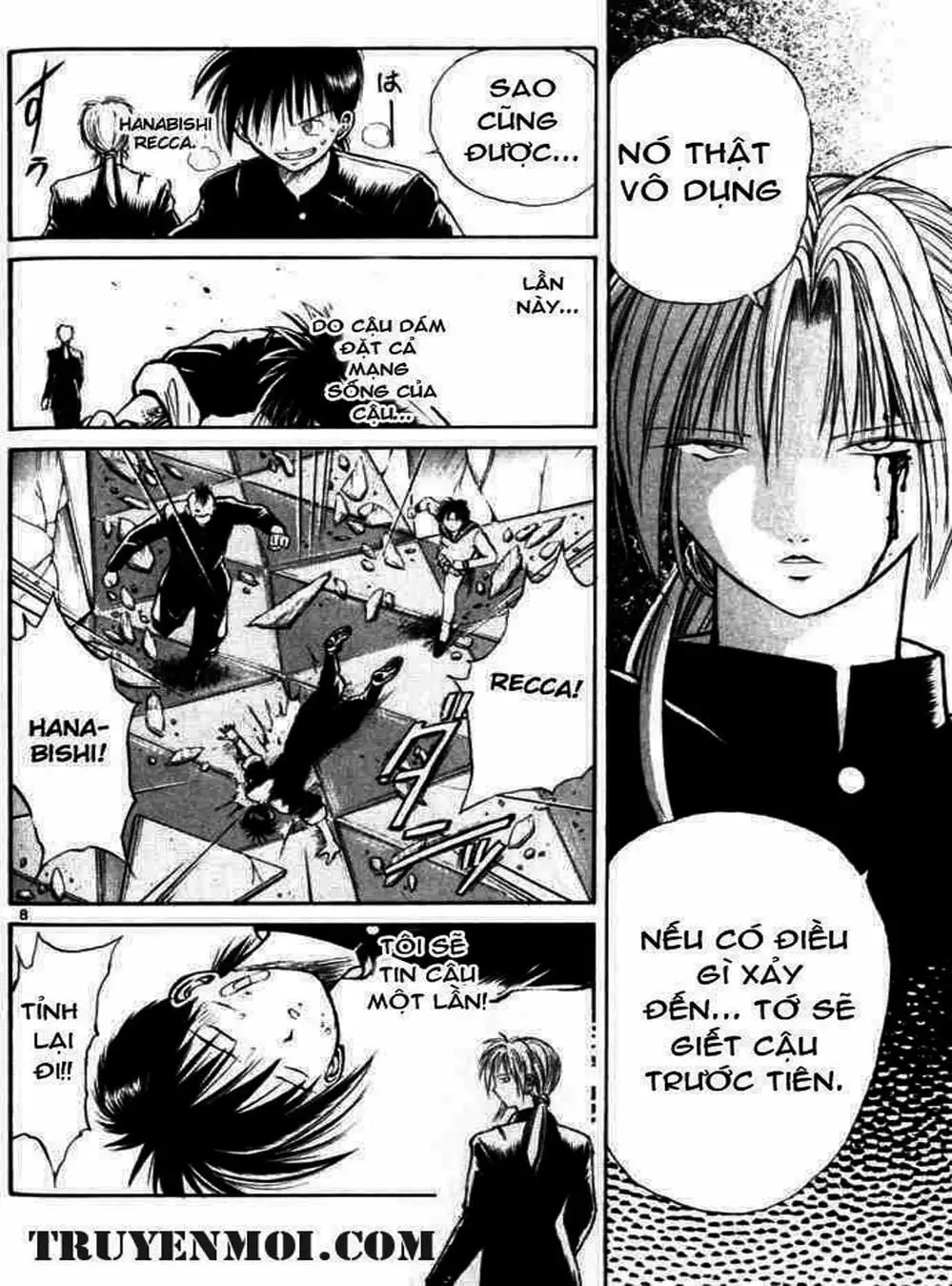 Truyện Tranh Ngọn Lửa Recca - Flame Of Recca trang 9