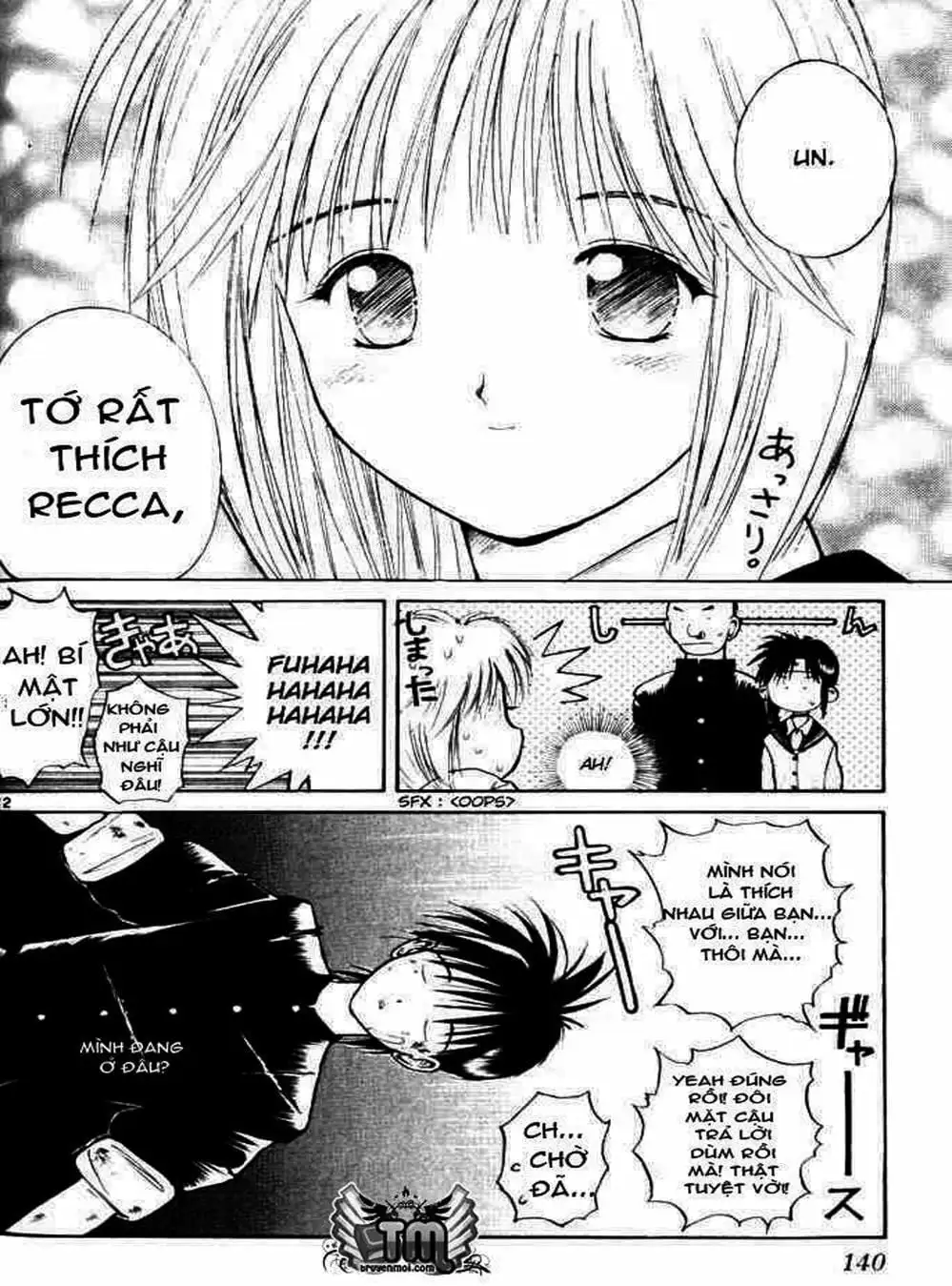Truyện Tranh Ngọn Lửa Recca - Flame Of Recca trang 9