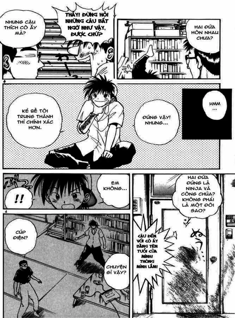 Truyện Tranh Ngọn Lửa Recca - Flame Of Recca trang 9