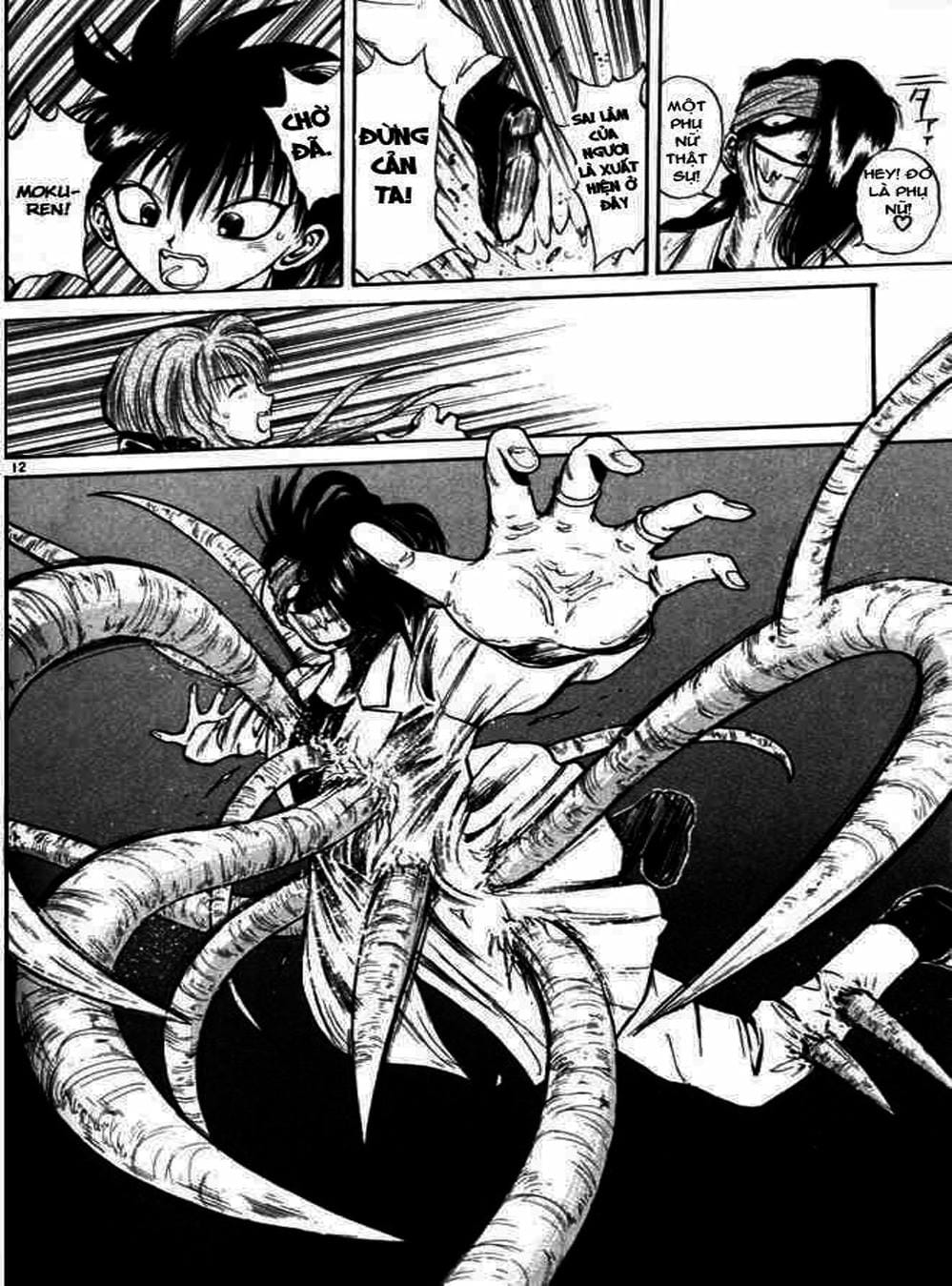 Truyện Tranh Ngọn Lửa Recca - Flame Of Recca trang 9