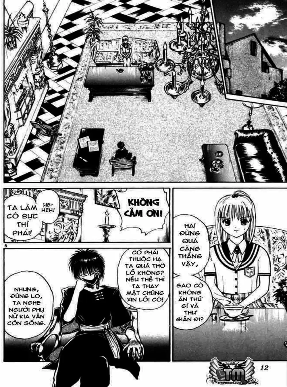 Truyện Tranh Ngọn Lửa Recca - Flame Of Recca trang 9