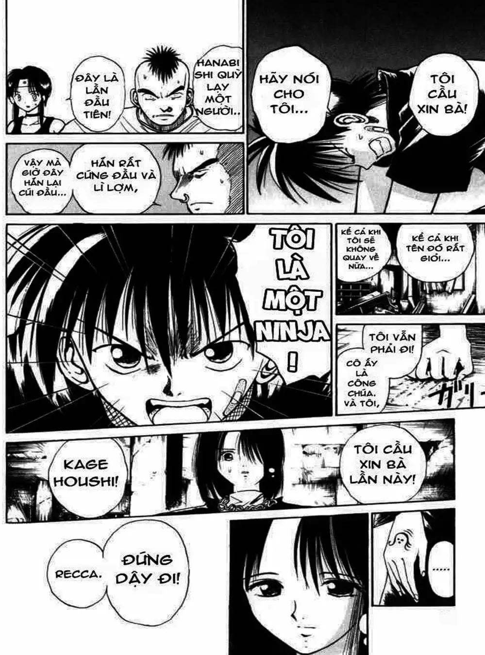 Truyện Tranh Ngọn Lửa Recca - Flame Of Recca trang 9