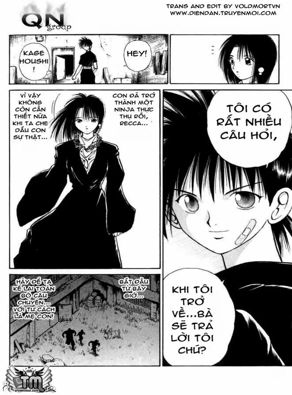 Truyện Tranh Ngọn Lửa Recca - Flame Of Recca trang 9