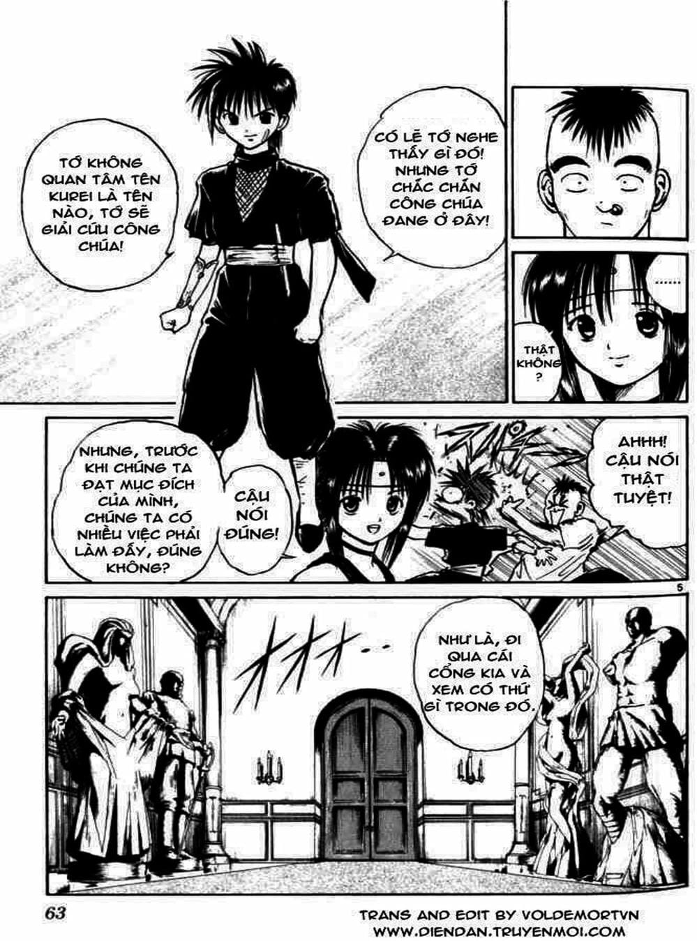 Truyện Tranh Ngọn Lửa Recca - Flame Of Recca trang 9