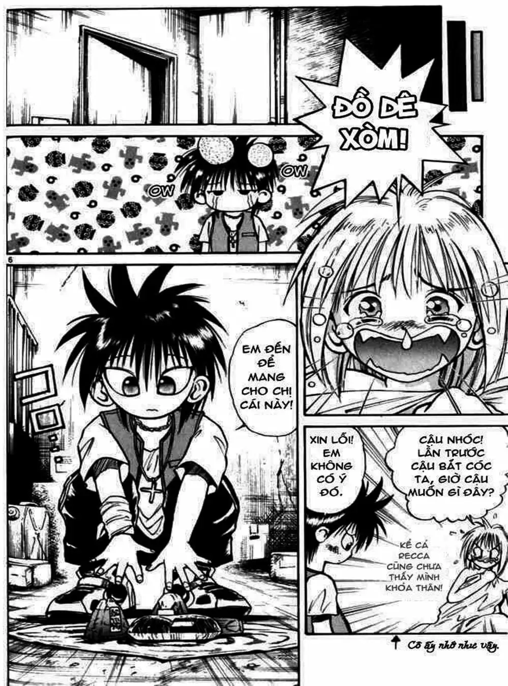 Truyện Tranh Ngọn Lửa Recca - Flame Of Recca trang 9