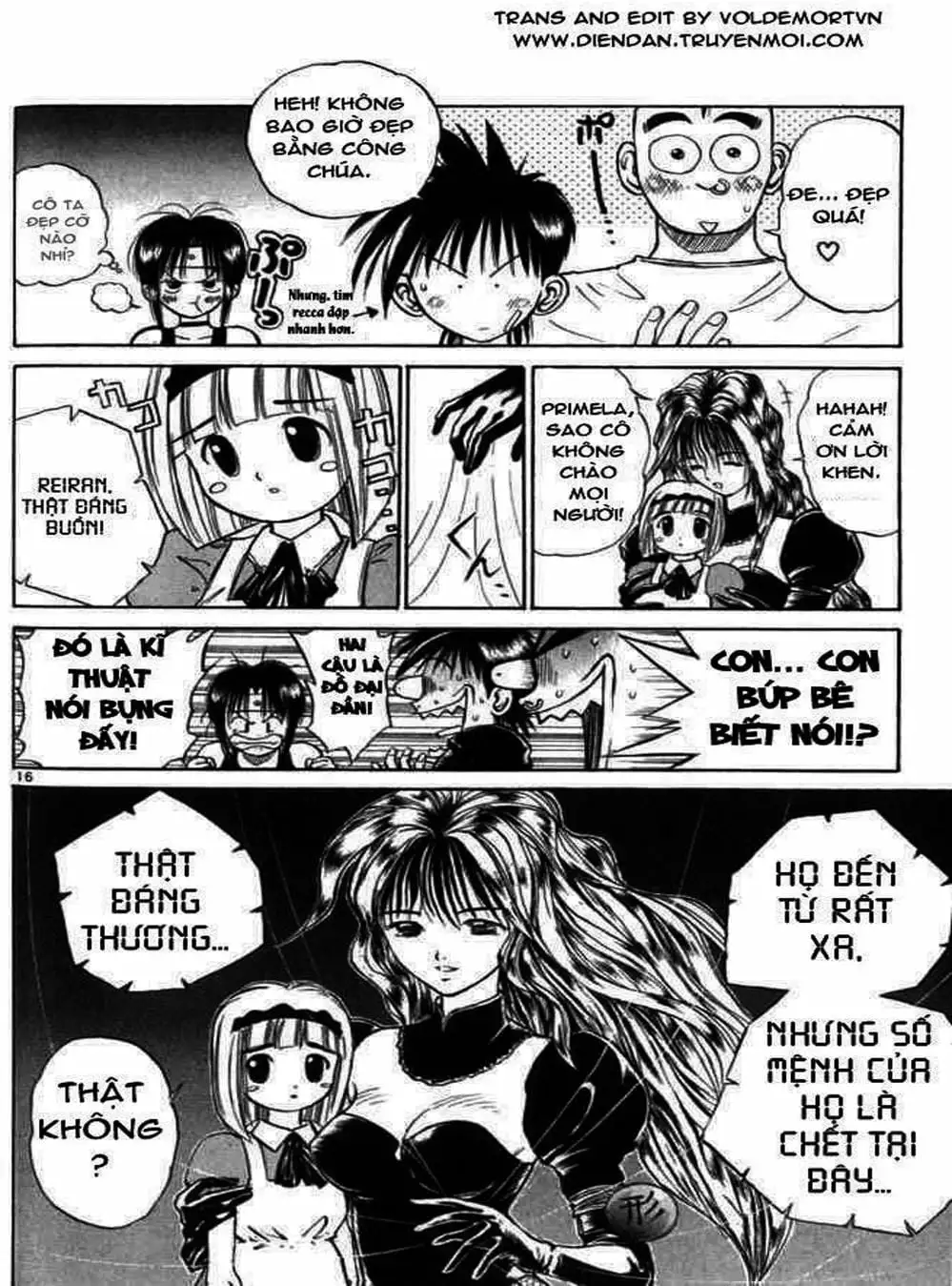 Truyện Tranh Ngọn Lửa Recca - Flame Of Recca trang 9