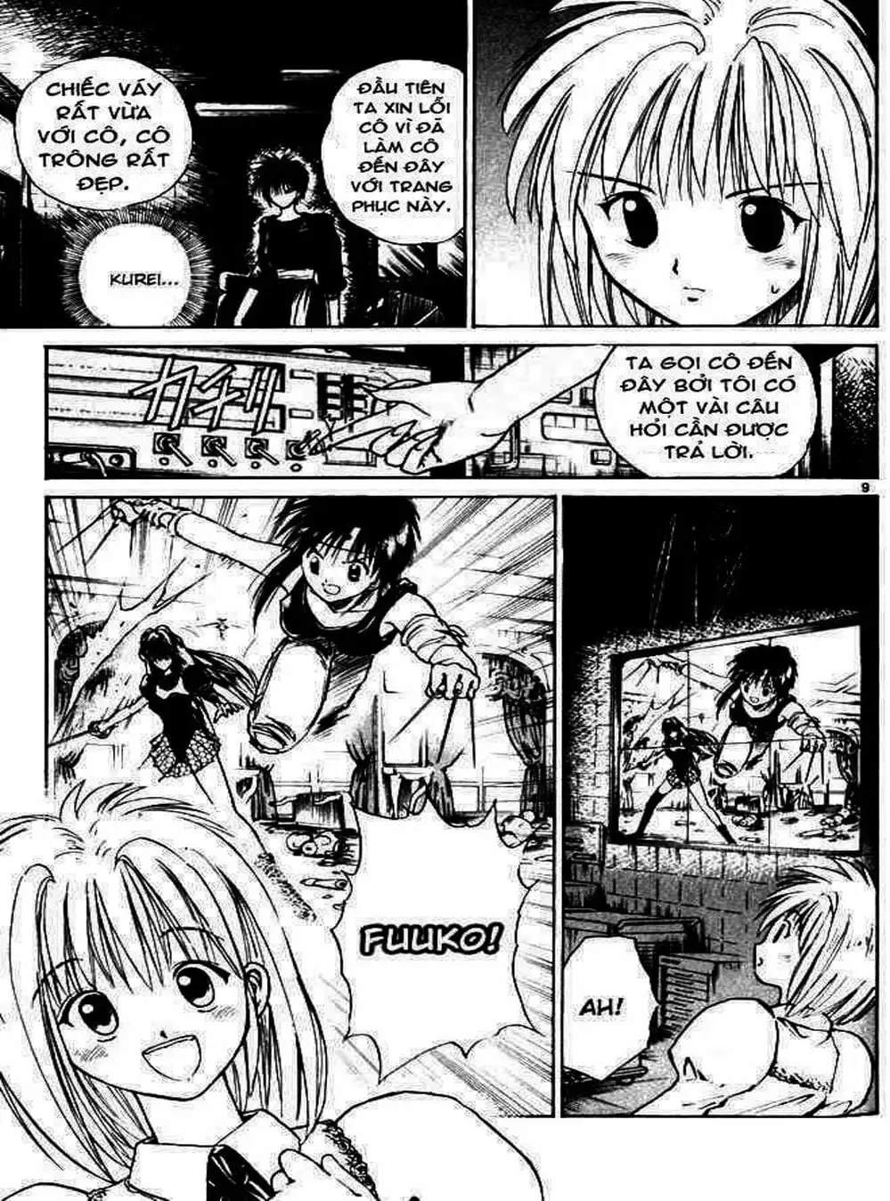 Truyện Tranh Ngọn Lửa Recca - Flame Of Recca trang 9