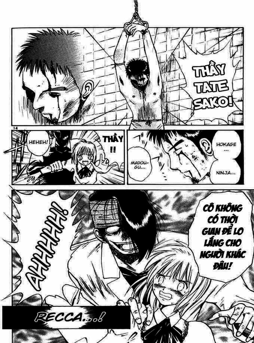 Truyện Tranh Ngọn Lửa Recca - Flame Of Recca trang 9